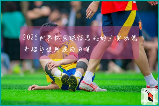 2026世界杯买球信息站的主要功能介绍与使用技巧分享